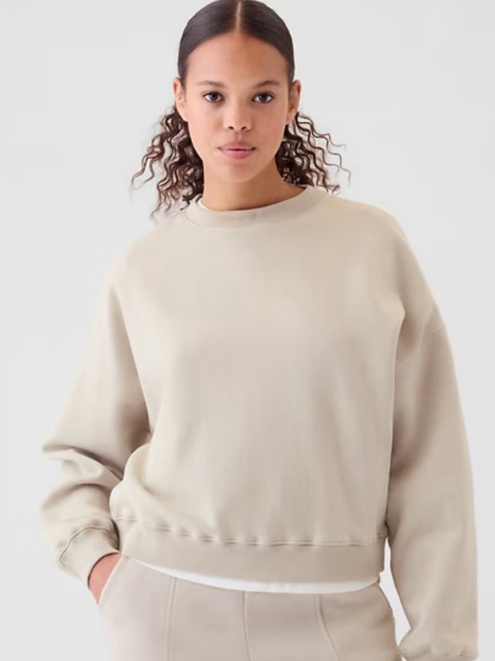 Full set Gap VintageSoft Wedge Crewneck Sweatshirt & pants